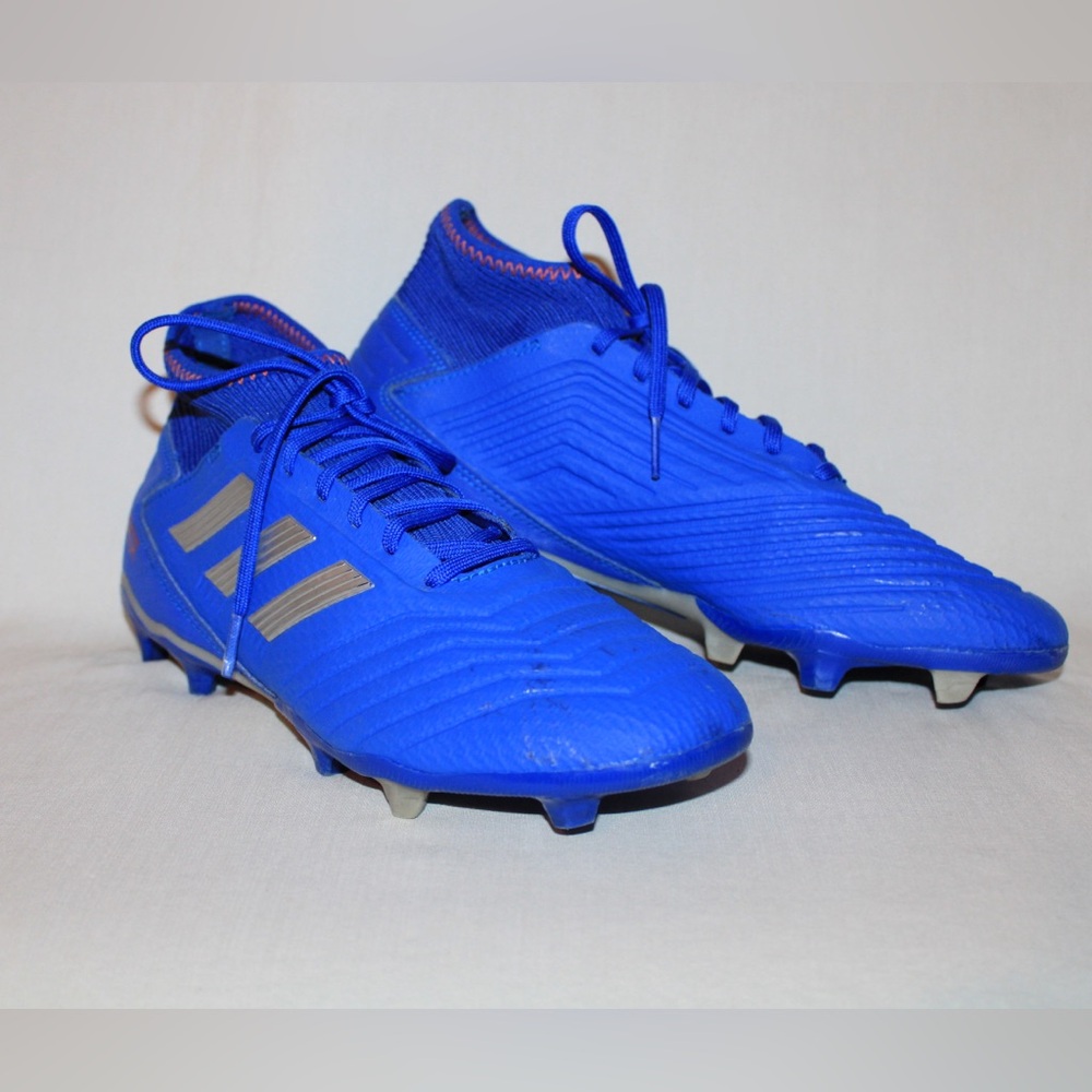 Adidas Predator 19.3 FG Men's Royal Blue Soccer Cleats Size 8.5
